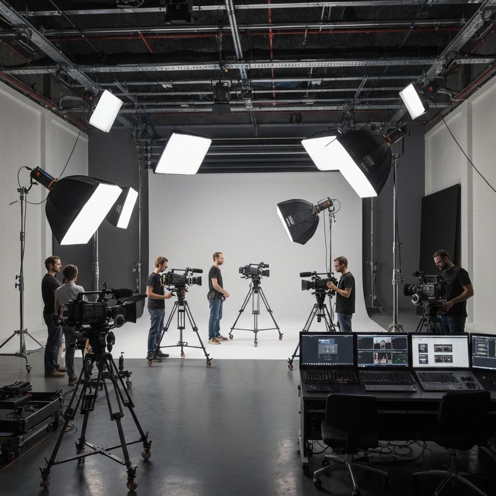 استوديو إنتاج إعلامي احترافي